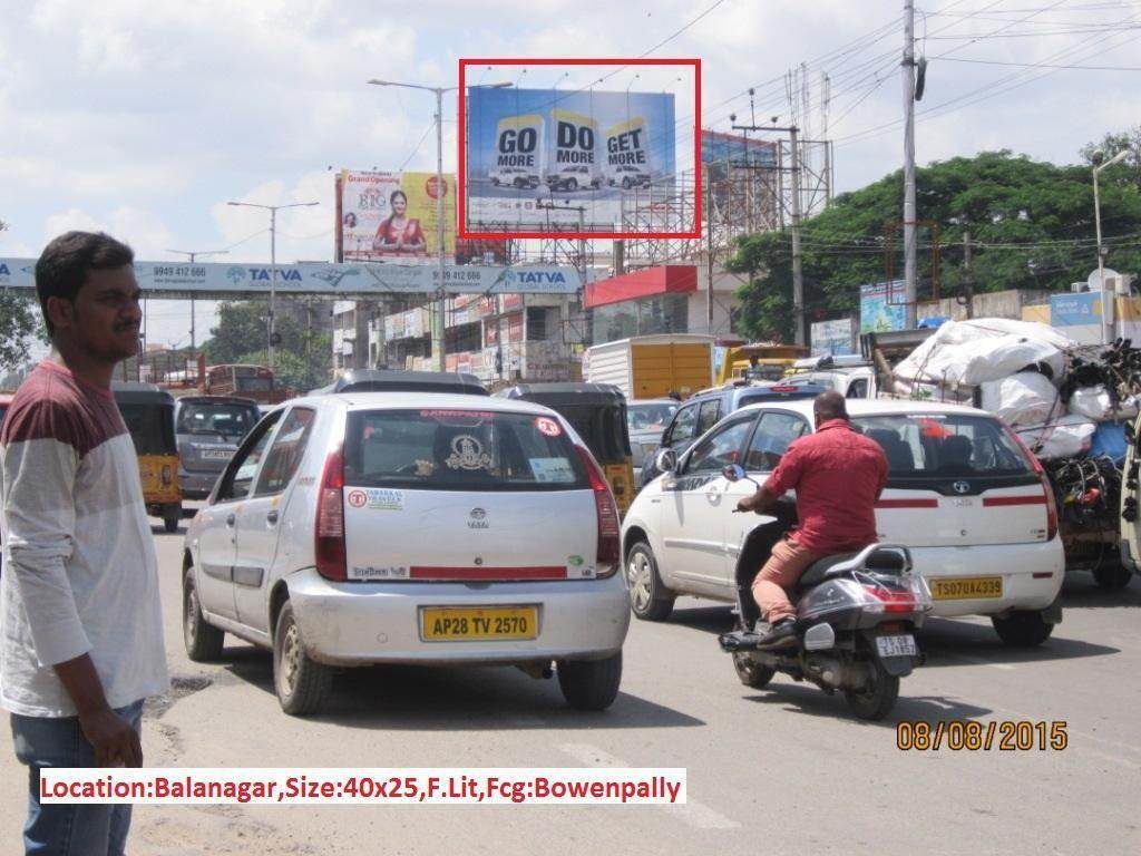 Balanagarroad Advertising Hoardings in Hyderabad - MeraHoardings
