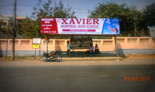 Hbcolonyway Busshelters Advertising, in Hyderabad - MeraHoardings