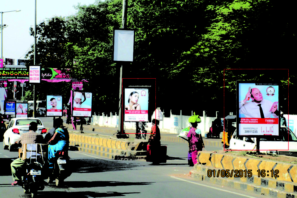 Jubileebusstation Polekiosk Advertising, in Hyderabad - MeraHoardings
