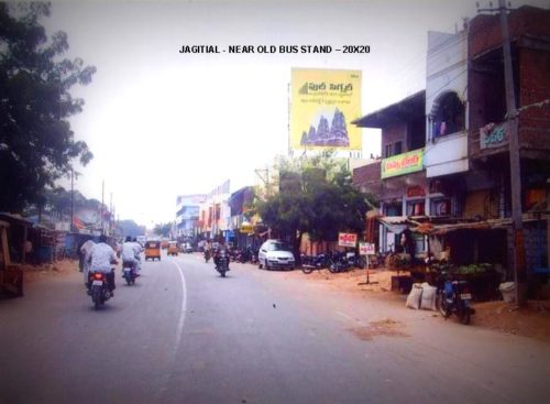 Fixbillboards Busstandjagityal Advertising Karimnagar – MeraHoardings