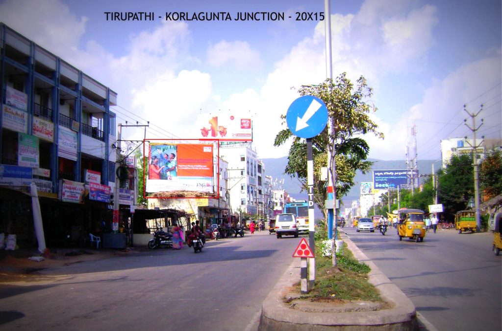Fixbillboards Korlaguntajunc Advertising in Tirupathi – MeraHoardings