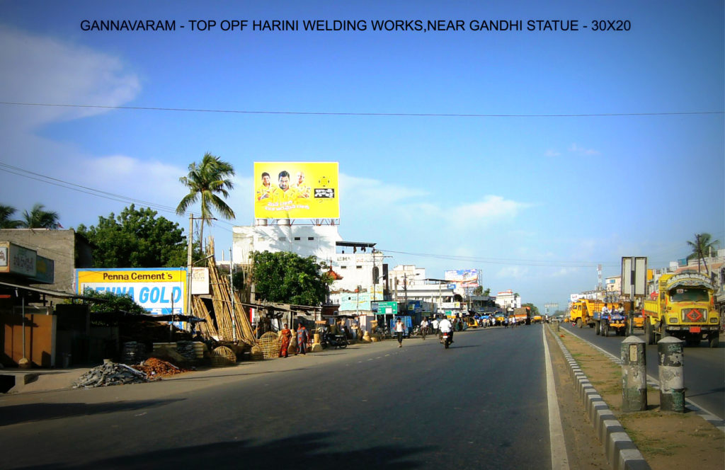 Fixbillboards Hariniwelding Advertising in Gannavaram – MeraHoardings