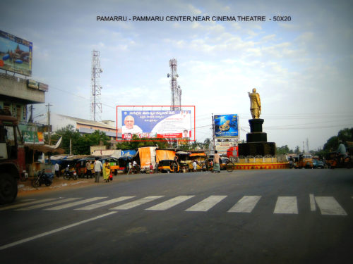 Fixbillboards Cinematheatre Advertising in Pamarru – MeraHoardings