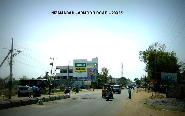 Fixbillboards Armoorrd Advertising in Nizamabad – MeraHoardings