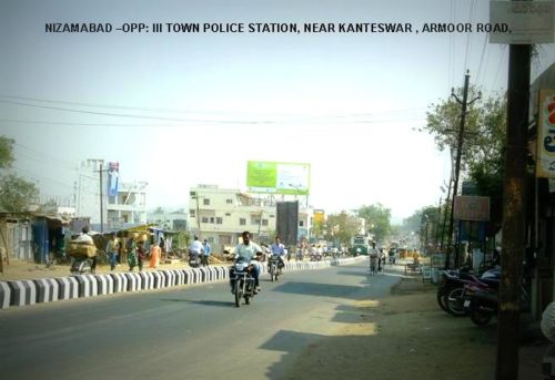 Fixbillboards Armoorroad Advertising in Nizamabad – MeraHoardings