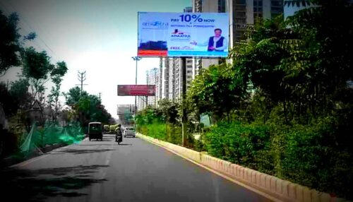 Noidagzbgate Unipoles Advertising in Delhi – MeraHoardings