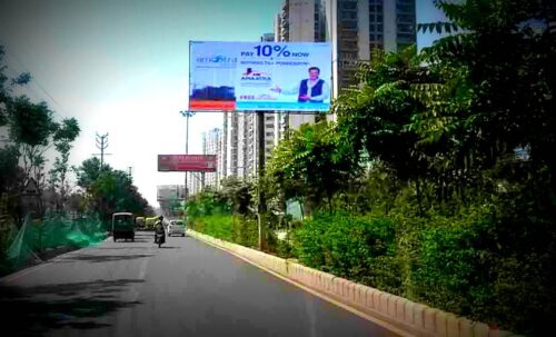 Maingategzbnoida Unipoles Advertising in Delhi – MeraHoardings Vacant