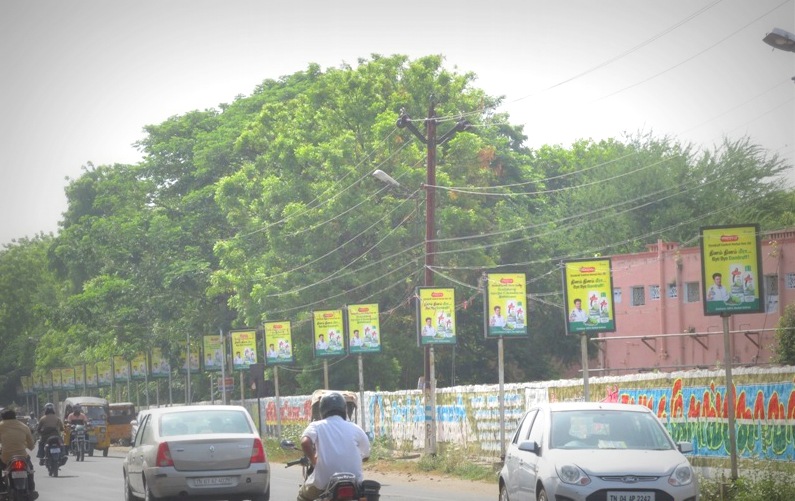 Polekiosks Ellisnagar Advertising in Madurai – MeraHoarding
