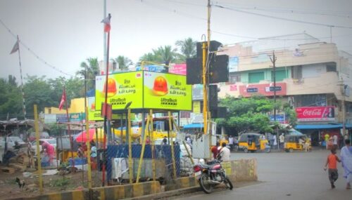Kknagar Trafficsigns Advertising in Madurai – MeraHoarding