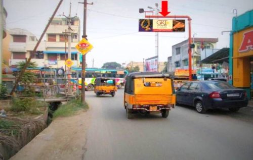 Trafficsign Gandhisilai Advertising in Villupuram – MeraHoarding