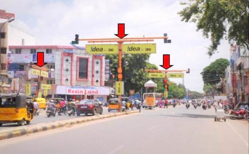 Trafficsign Kamarajapuram Advertising in Coimbatore – MeraHoarding