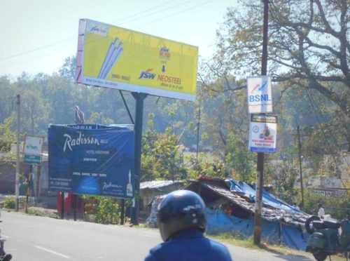 Unipoles Motichur Advertising in Haridwar – MeraHoarding