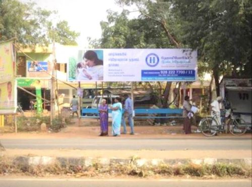Busshelters Infantchurch Advertising in Thanjavur – MeraHoarding