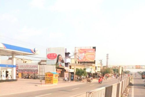 Hppetrolpumpside Hoardings Advertising in Ambala – MeraHoardings