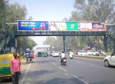 Foot Over Bridge Outdoor Advertising | Flyover Panels Spans Advertising