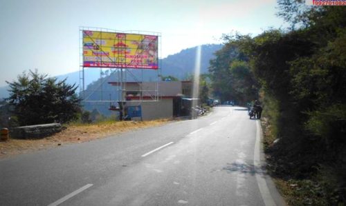 Hoarding design in Bhujiyaghat Dolmar | Hoarding ads in Nainital