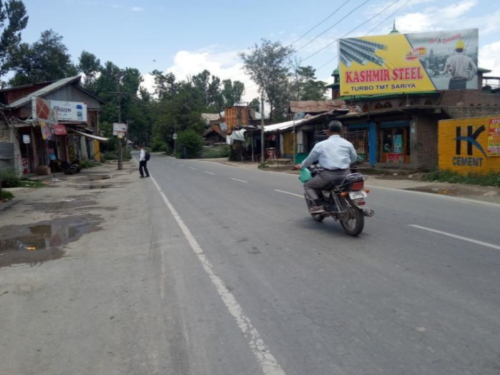 Hoarding Advertising in Pulwama Exit | Hoarding Advertising cost in Srinagar