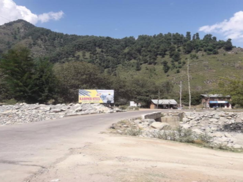 Billboard Ads in Pahalgam Bijbehara Road | Hoarding ads in Srinagar