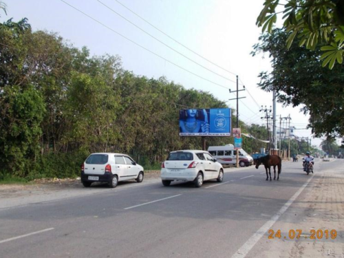 Unipole in Central Market | Hoarding advertising agency in Meerut