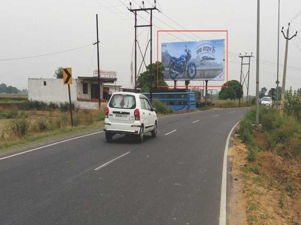 Unipole Advertising in Bijilibamba Road | Hoardings cost in Meerut