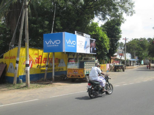 Hoarding Advertisement in Idaya College | Bus Shelter in Kumbakonam