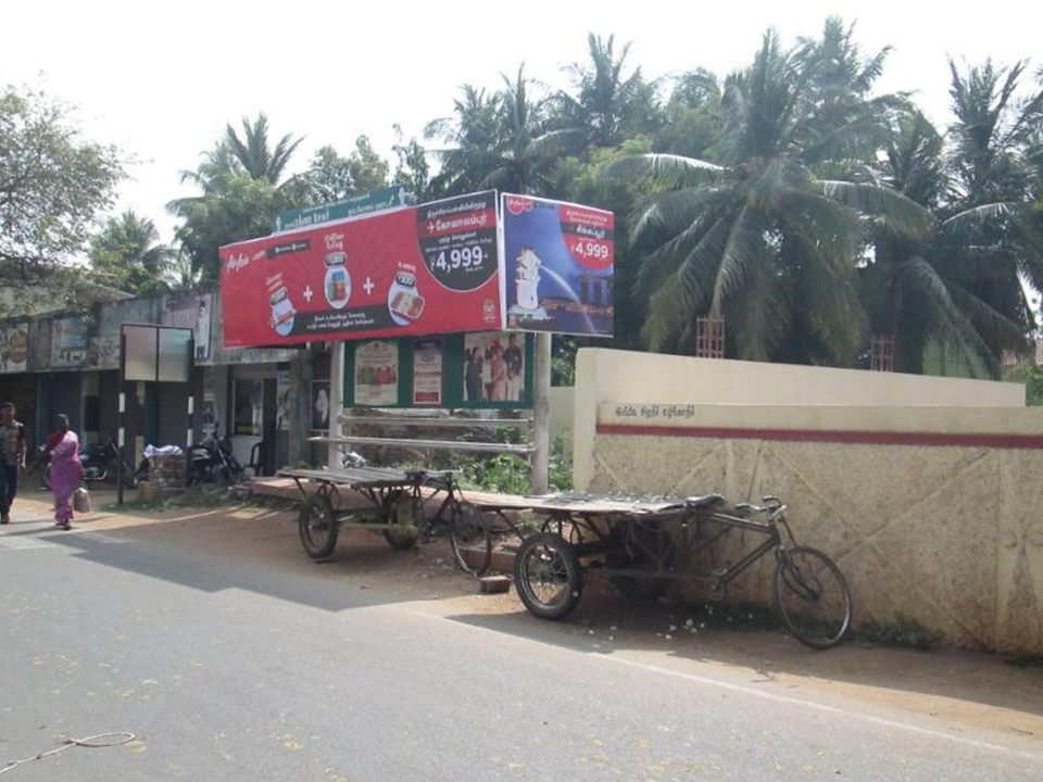 Bus Shelter Ads in Subcollector Bungalow | Kumbakonam Bus Shelter