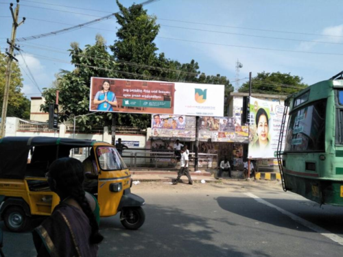Hoarding Board in Periyar Statue Busstand | Advertising Company in Thiruvannamalai