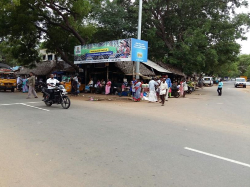 Hoarding Advertising in Namanasamutram | Bus Shelter cost in Pudukottai