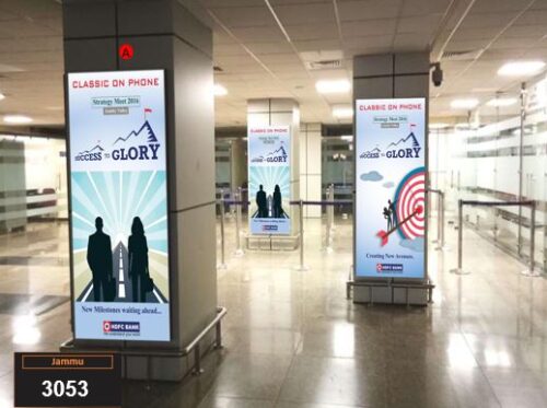 Jammu airport media ads in Jammu And Kashmir,Airport ads in jammu airport,Airport ooh advertising in Jammu,billboard ads in jammu airport,bill board ads in kashmir,Hoarding media at jammu airport,Hoarding ads at jammu airport,airport ads at jammu and kashmir,Airport ads near by me.