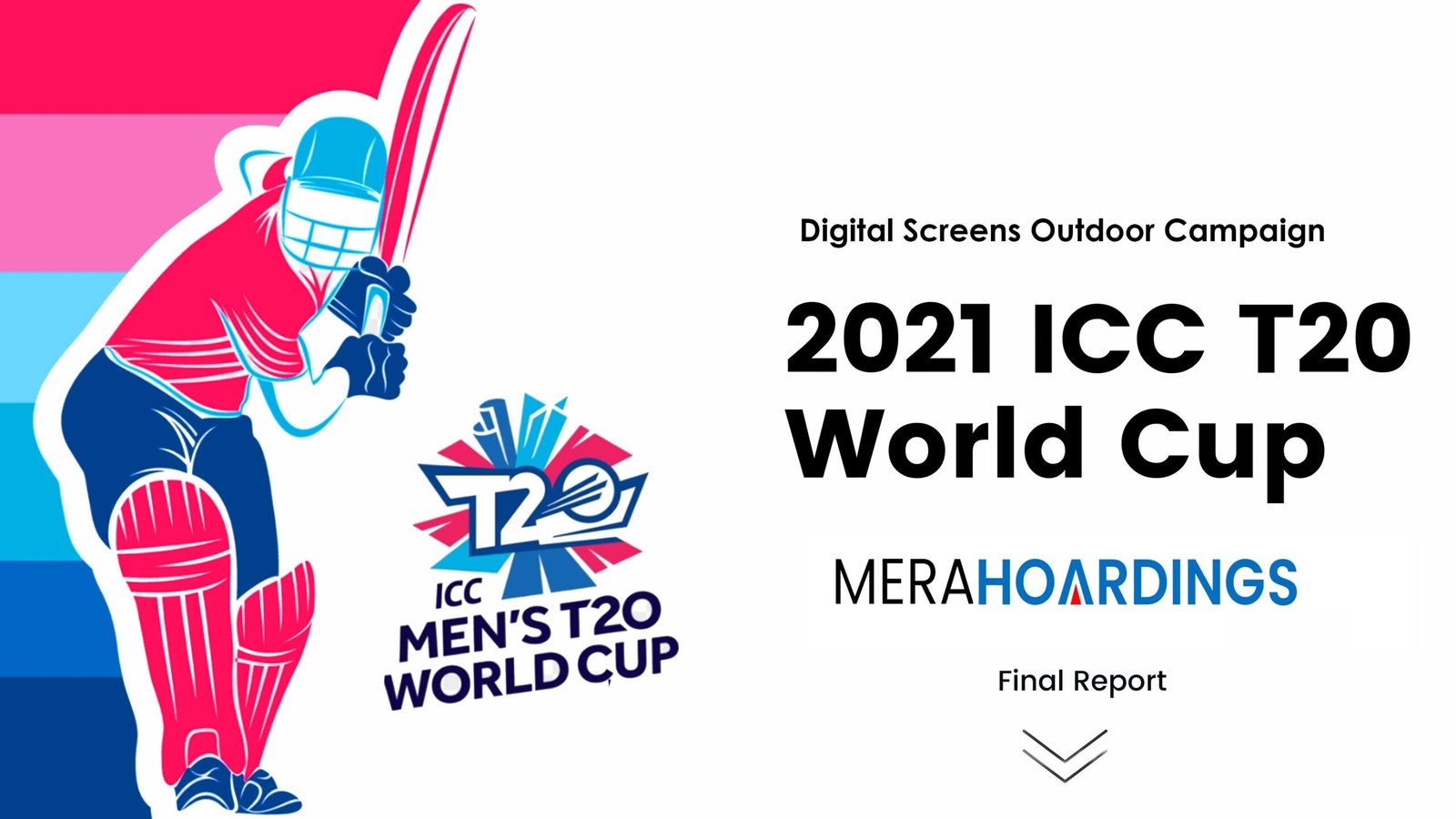 ICC Men's Cricket World Cup Outdoor Advertising Campaign